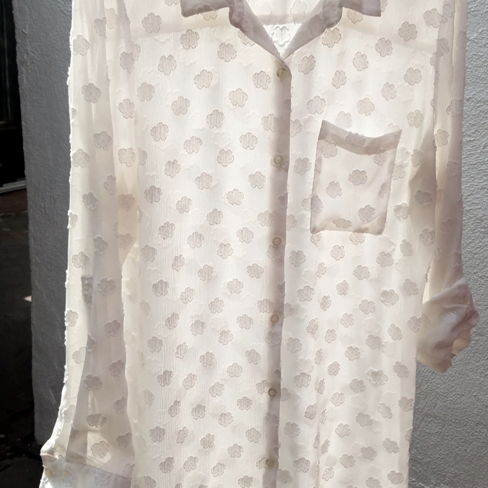 Button down tunic